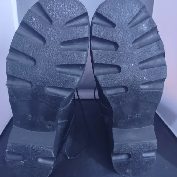 Black Combat Boots - Picture 5 of 7